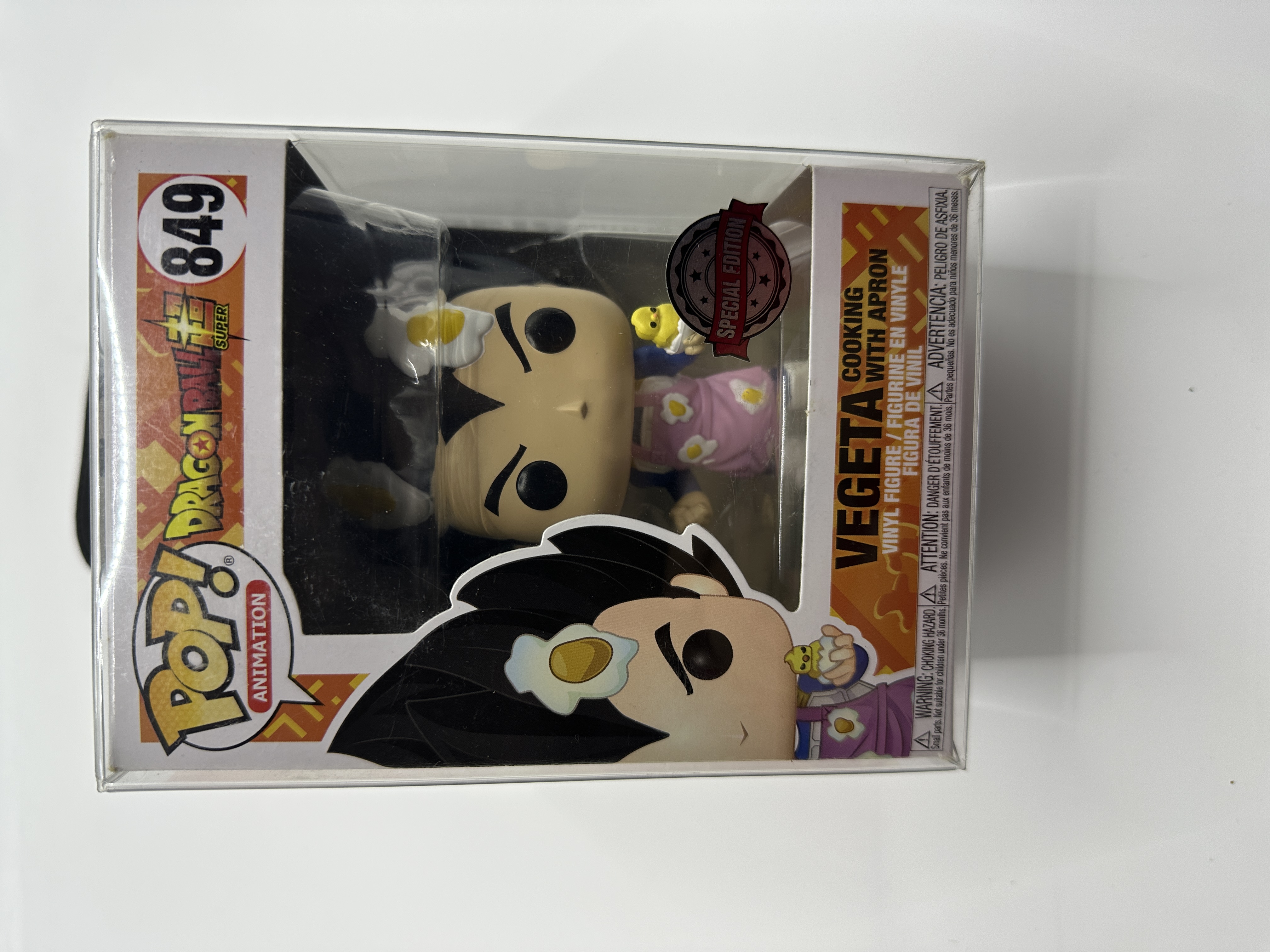 Vegeta Cooking with Apron