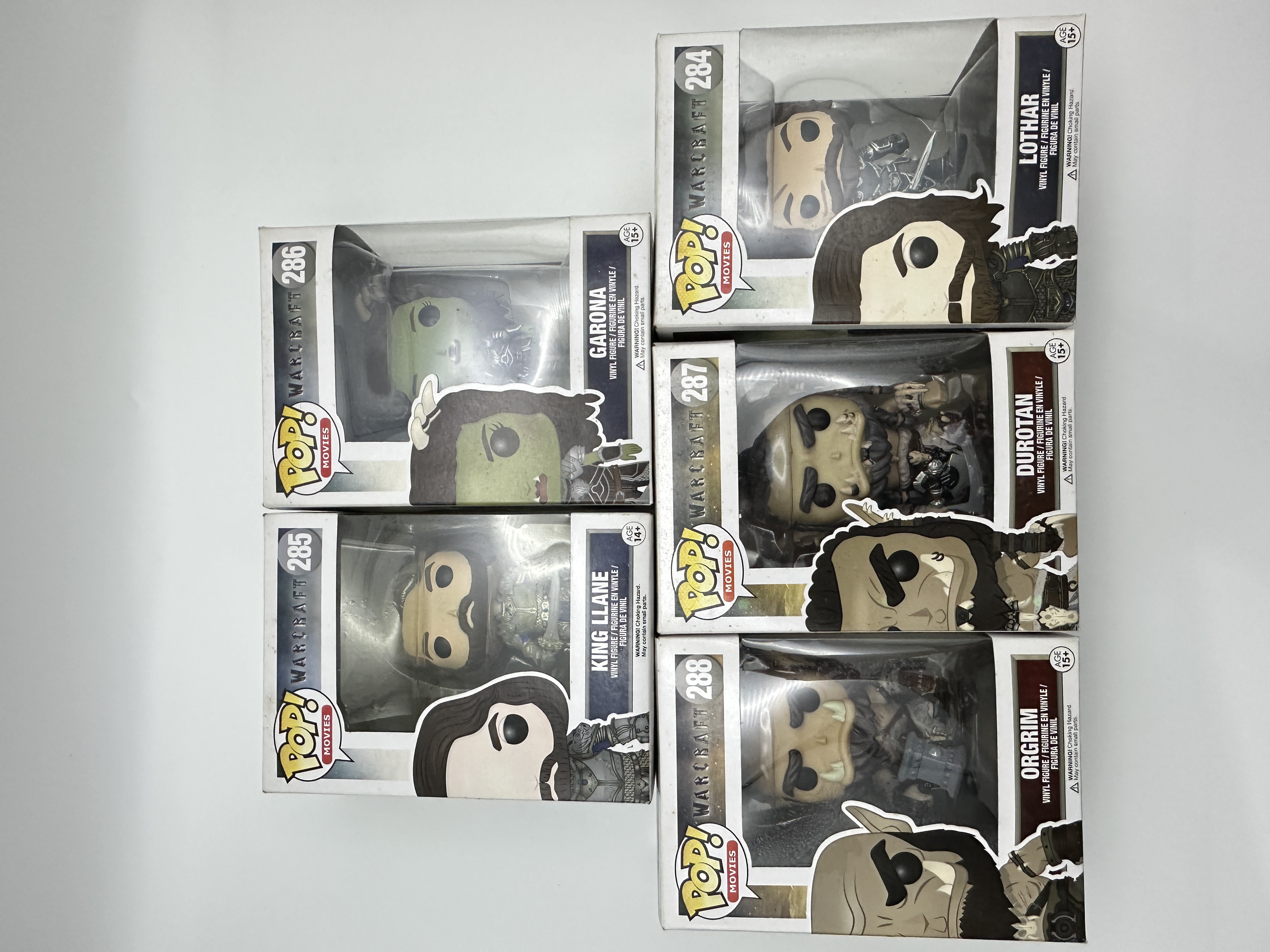 Funko Pop Warcraft Movies Set